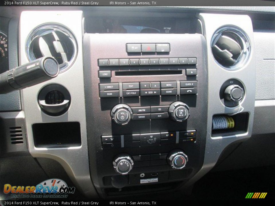 2014 Ford F150 XLT SuperCrew Ruby Red / Steel Grey Photo #15