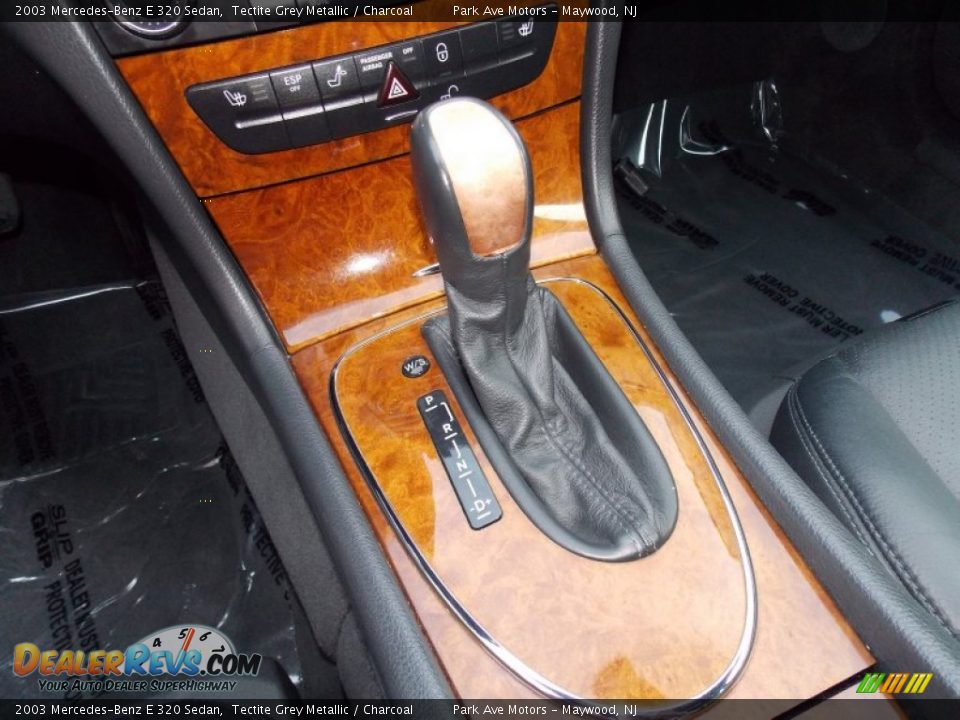 2003 Mercedes-Benz E 320 Sedan Tectite Grey Metallic / Charcoal Photo #18
