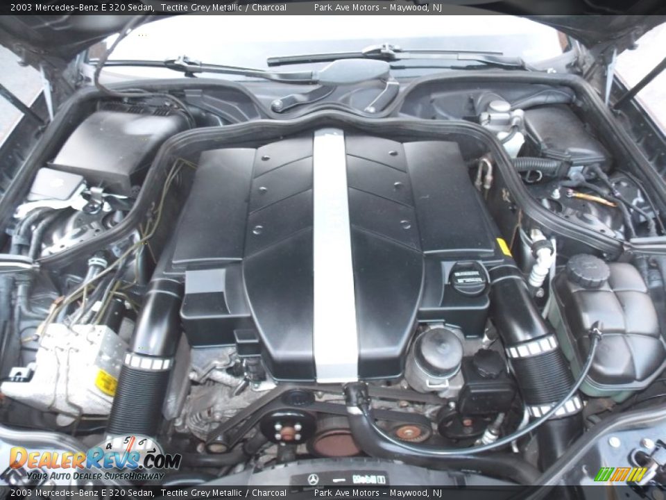 2003 Mercedes-Benz E 320 Sedan Tectite Grey Metallic / Charcoal Photo #23