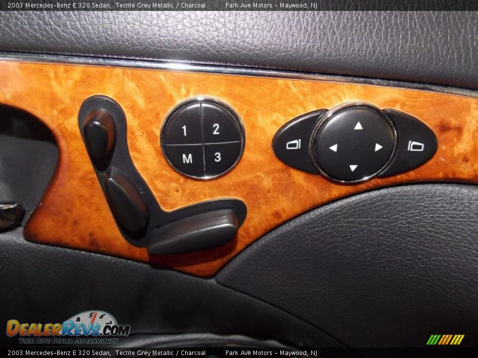 2003 Mercedes-Benz E 320 Sedan Tectite Grey Metallic / Charcoal Photo #24