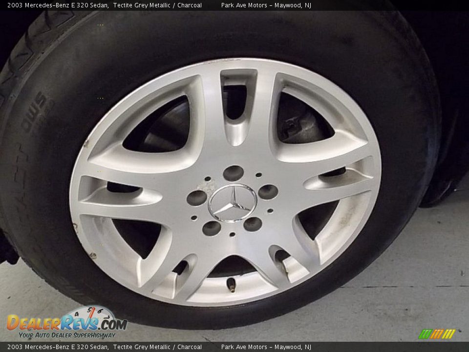2003 Mercedes-Benz E 320 Sedan Tectite Grey Metallic / Charcoal Photo #27