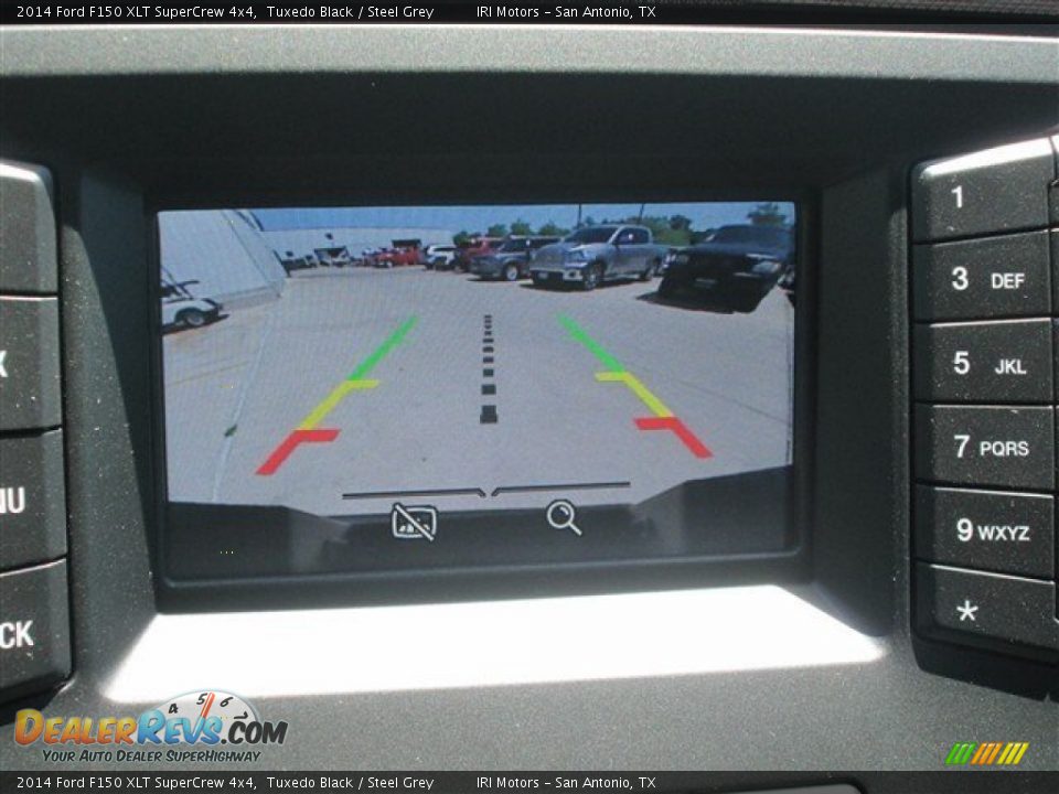 2014 Ford F150 XLT SuperCrew 4x4 Tuxedo Black / Steel Grey Photo #16