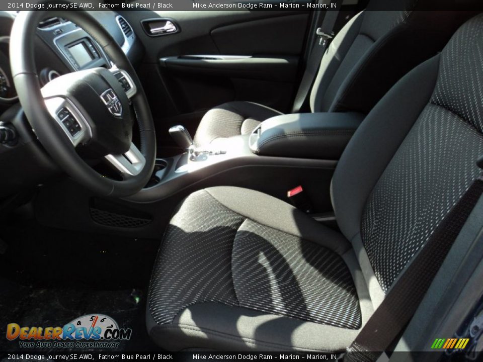 2014 Dodge Journey SE AWD Fathom Blue Pearl / Black Photo #5