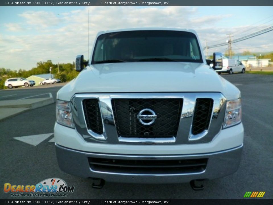 2014 Nissan NV 3500 HD SV Glacier White / Gray Photo #2