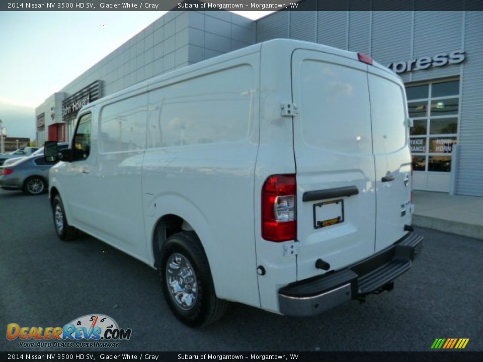 2014 Nissan NV 3500 HD SV Glacier White / Gray Photo #5