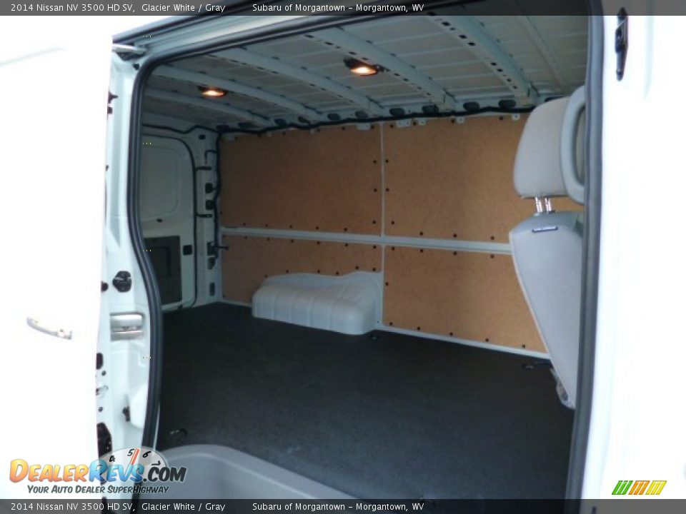 2014 Nissan NV 3500 HD SV Glacier White / Gray Photo #12