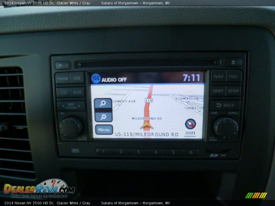 2014 Nissan NV 3500 HD SV Glacier White / Gray Photo #19