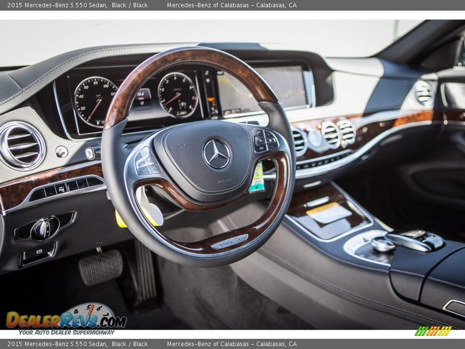 2015 Mercedes-Benz S 550 Sedan Steering Wheel Photo #4