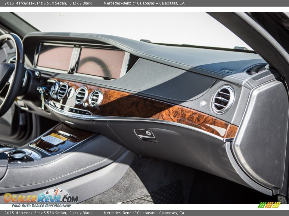 Dashboard of 2015 Mercedes-Benz S 550 Sedan Photo #8