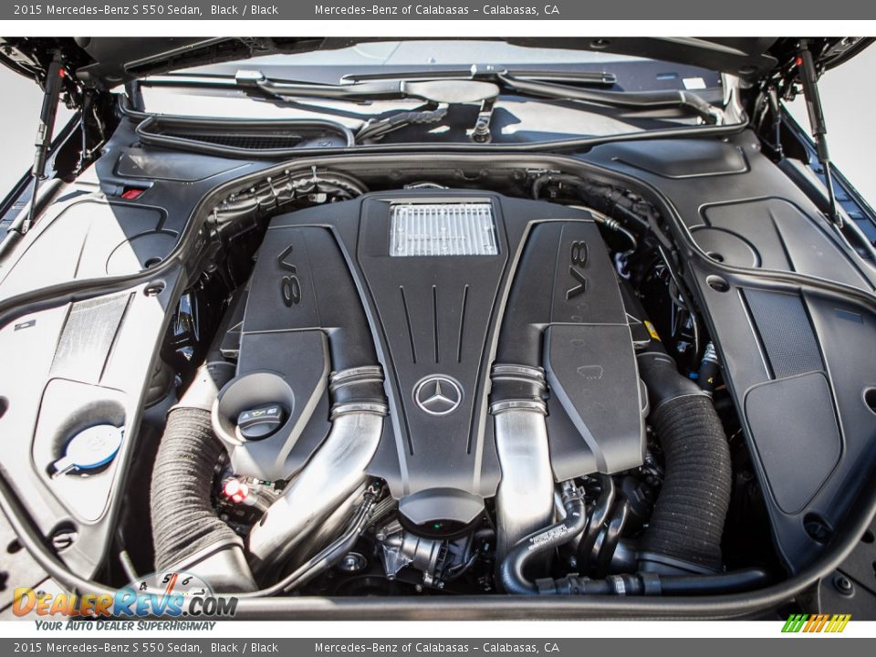 2015 Mercedes-Benz S 550 Sedan 4.6 Liter biturbo DI DOHC 32-Valve VVT V8 Engine Photo #9