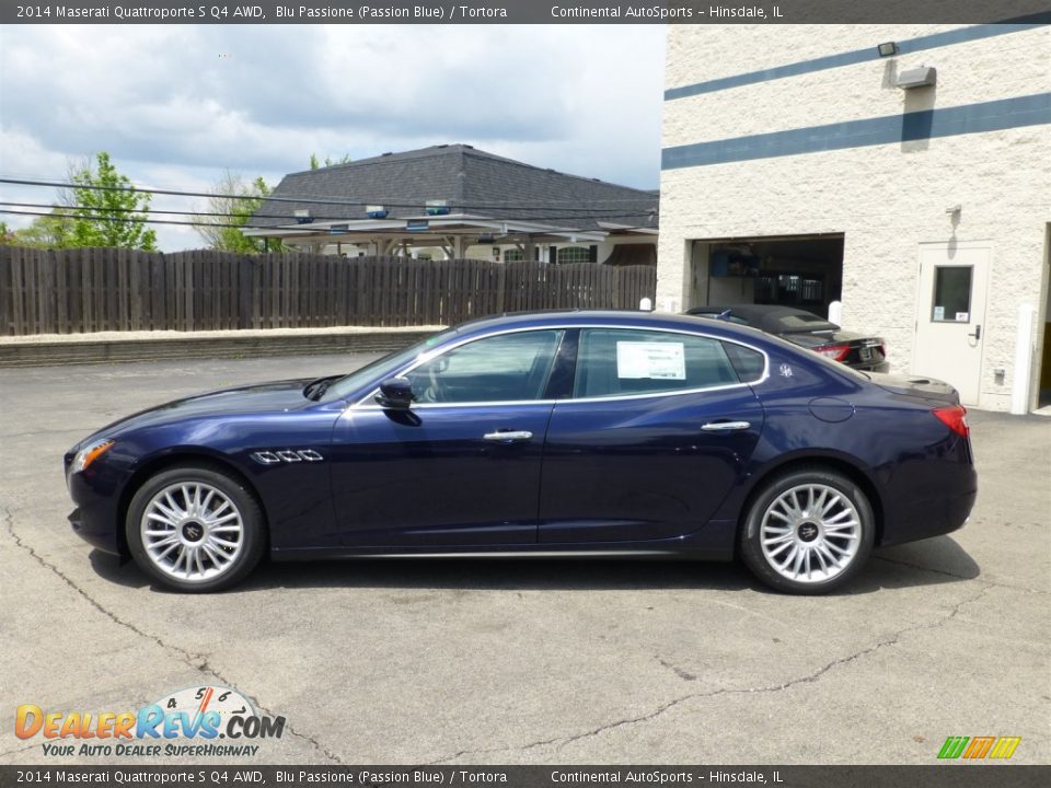 Blu Passione (Passion Blue) 2014 Maserati Quattroporte S Q4 AWD Photo #3