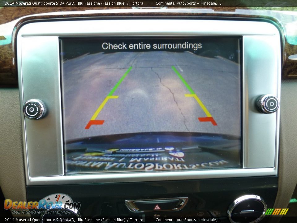 2014 Maserati Quattroporte S Q4 AWD Blu Passione (Passion Blue) / Tortora Photo #11