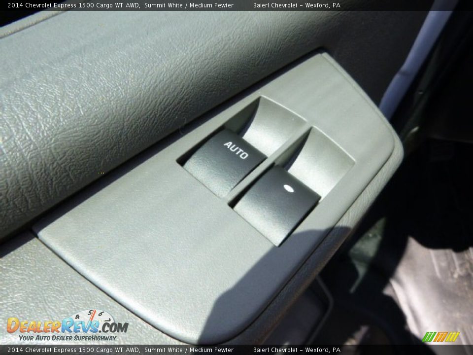 2014 Chevrolet Express 1500 Cargo WT AWD Summit White / Medium Pewter Photo #13