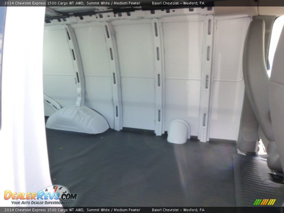 2014 Chevrolet Express 1500 Cargo WT AWD Summit White / Medium Pewter Photo #15