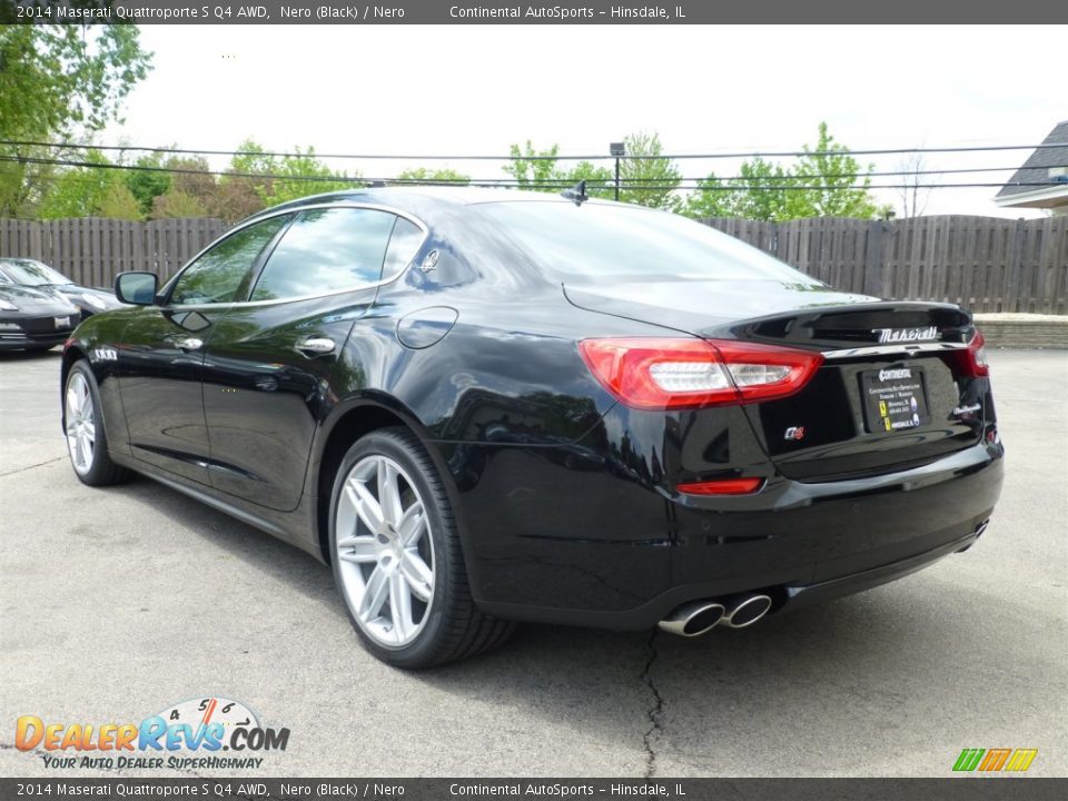 2014 Maserati Quattroporte S Q4 AWD Nero (Black) / Nero Photo #4