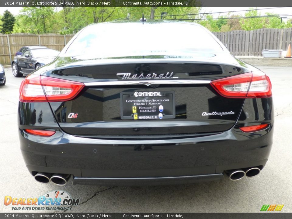 2014 Maserati Quattroporte S Q4 AWD Nero (Black) / Nero Photo #5
