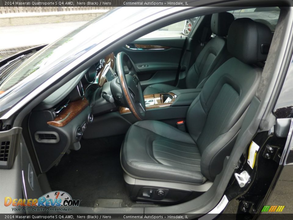 Front Seat of 2014 Maserati Quattroporte S Q4 AWD Photo #6