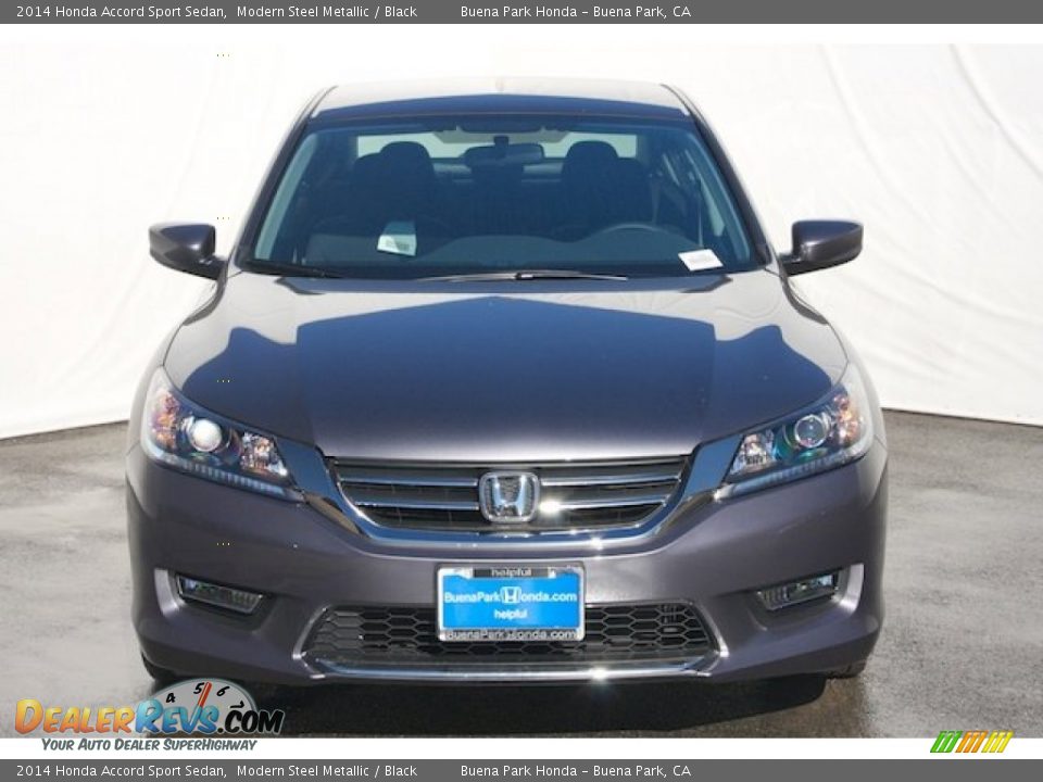 2014 Honda Accord Sport Sedan Modern Steel Metallic / Black Photo #2