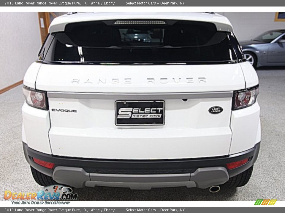 2013 Land Rover Range Rover Evoque Pure Fuji White / Ebony Photo #6