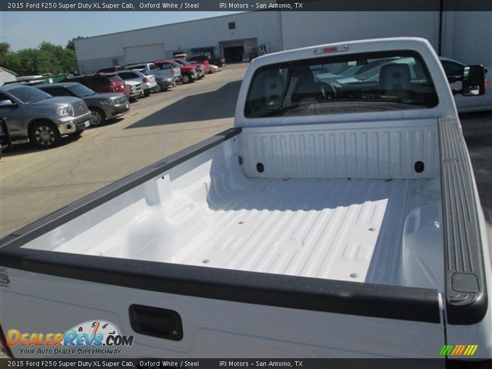 2015 Ford F250 Super Duty XL Super Cab Oxford White / Steel Photo #7