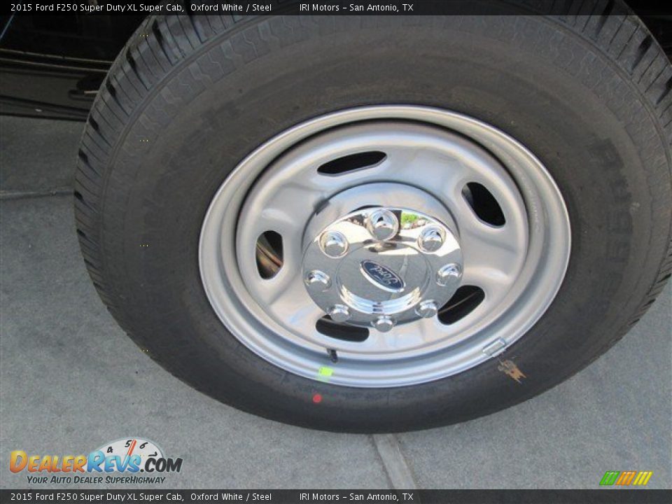 2015 Ford F250 Super Duty XL Super Cab Oxford White / Steel Photo #9