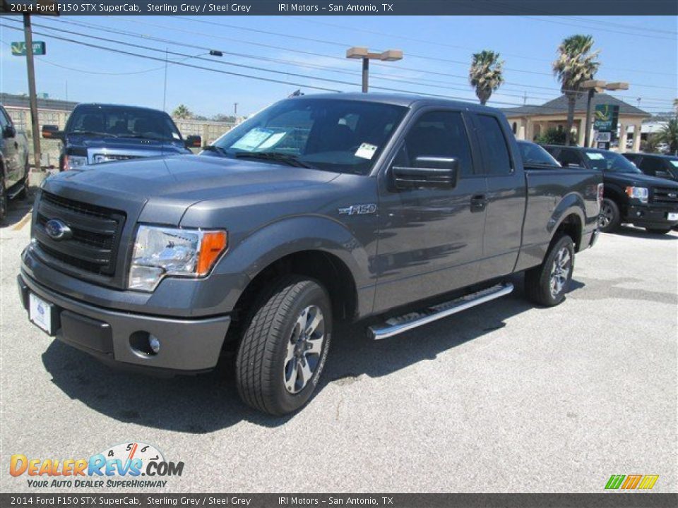 2014 Ford F150 STX SuperCab Sterling Grey / Steel Grey Photo #1