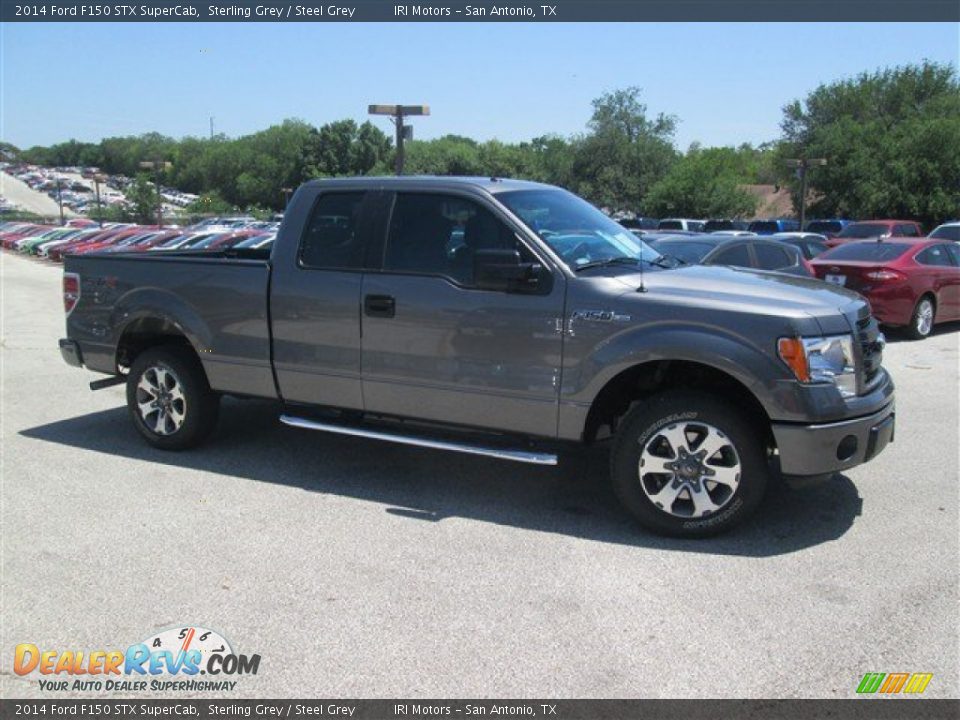 2014 Ford F150 STX SuperCab Sterling Grey / Steel Grey Photo #4