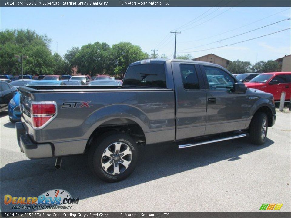 2014 Ford F150 STX SuperCab Sterling Grey / Steel Grey Photo #5