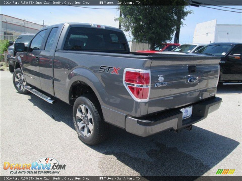 2014 Ford F150 STX SuperCab Sterling Grey / Steel Grey Photo #7