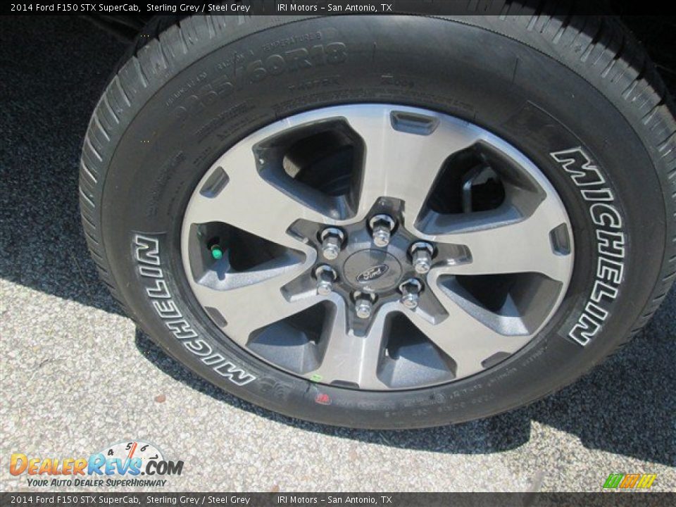 2014 Ford F150 STX SuperCab Sterling Grey / Steel Grey Photo #8