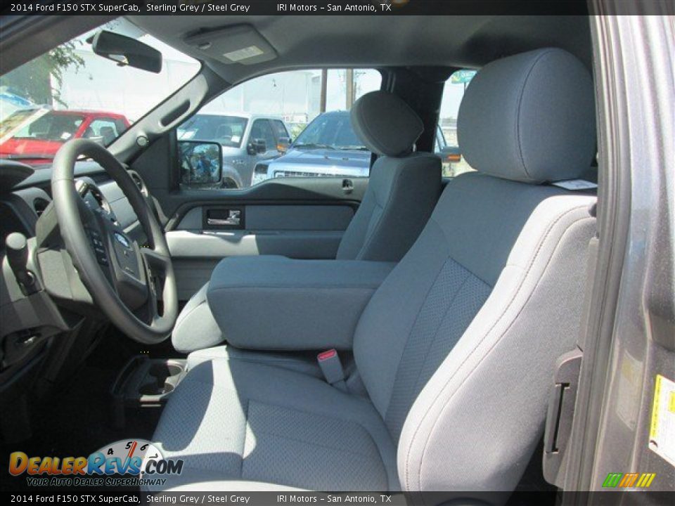 2014 Ford F150 STX SuperCab Sterling Grey / Steel Grey Photo #10