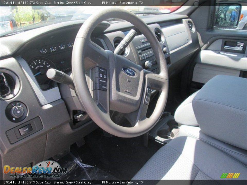 2014 Ford F150 STX SuperCab Sterling Grey / Steel Grey Photo #11