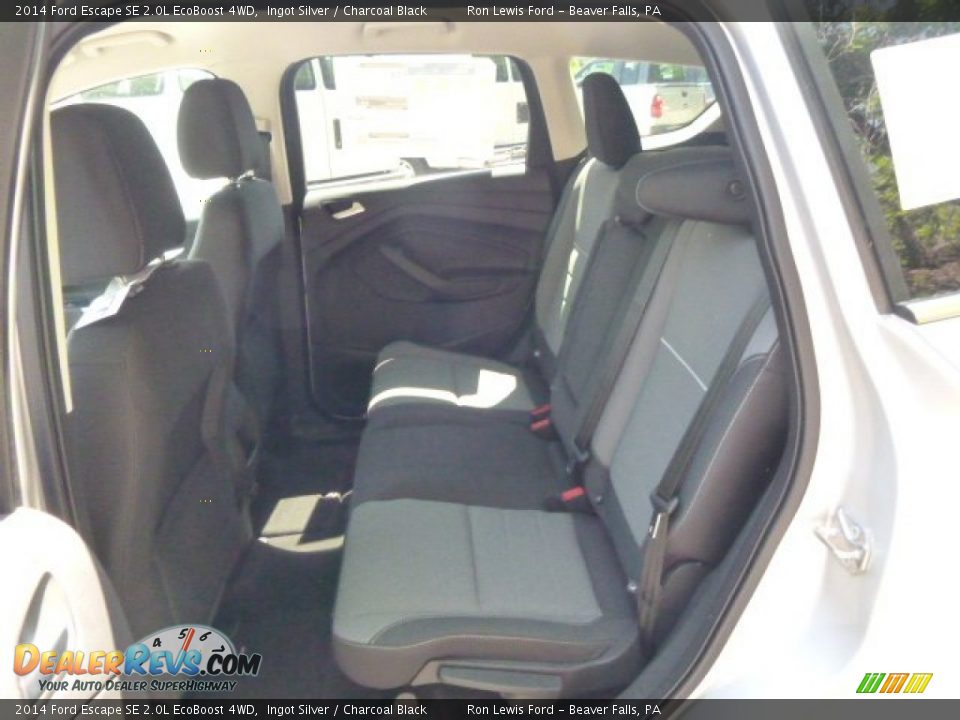 2014 Ford Escape SE 2.0L EcoBoost 4WD Ingot Silver / Charcoal Black Photo #12
