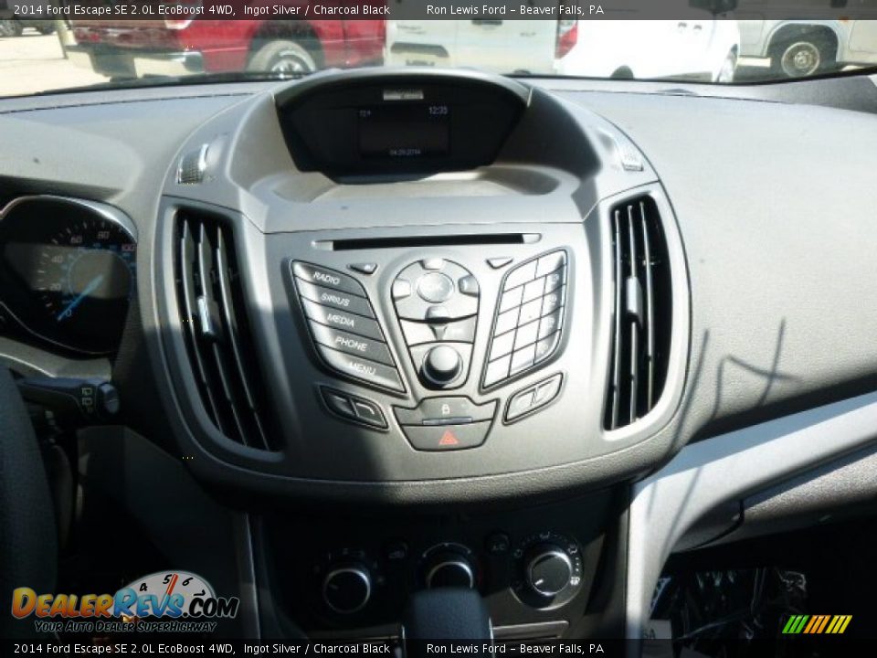 2014 Ford Escape SE 2.0L EcoBoost 4WD Ingot Silver / Charcoal Black Photo #16