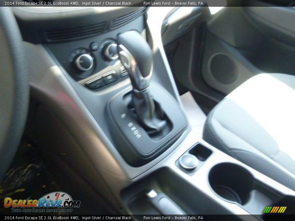 2014 Ford Escape SE 2.0L EcoBoost 4WD Ingot Silver / Charcoal Black Photo #18