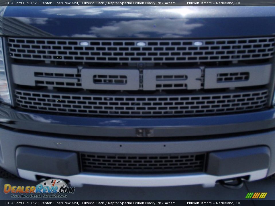 2014 Ford F150 SVT Raptor SuperCrew 4x4 Tuxedo Black / Raptor Special Edition Black/Brick Accent Photo #9