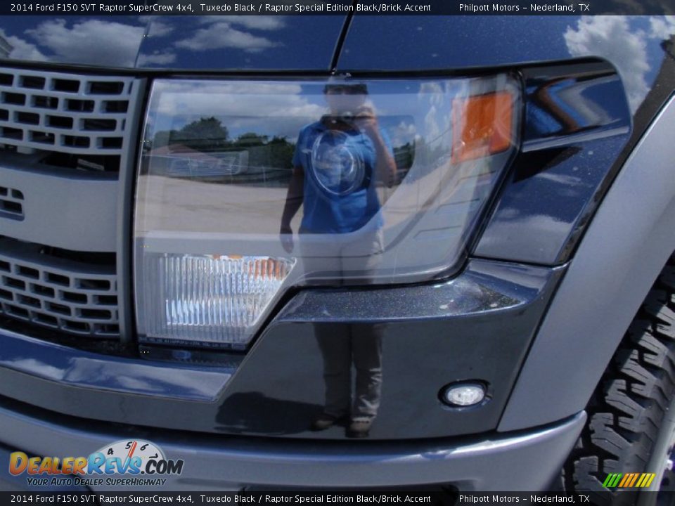 2014 Ford F150 SVT Raptor SuperCrew 4x4 Tuxedo Black / Raptor Special Edition Black/Brick Accent Photo #10