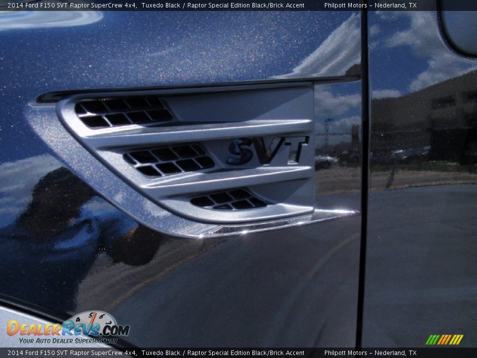 2014 Ford F150 SVT Raptor SuperCrew 4x4 Tuxedo Black / Raptor Special Edition Black/Brick Accent Photo #13