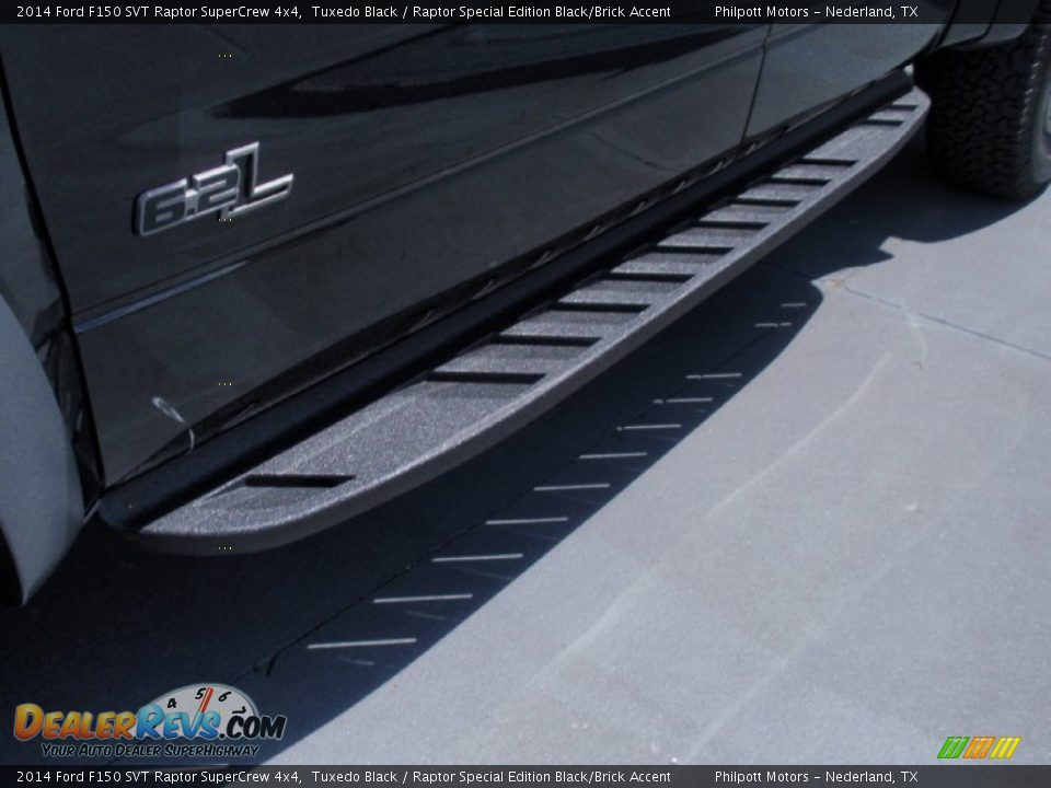 2014 Ford F150 SVT Raptor SuperCrew 4x4 Tuxedo Black / Raptor Special Edition Black/Brick Accent Photo #15