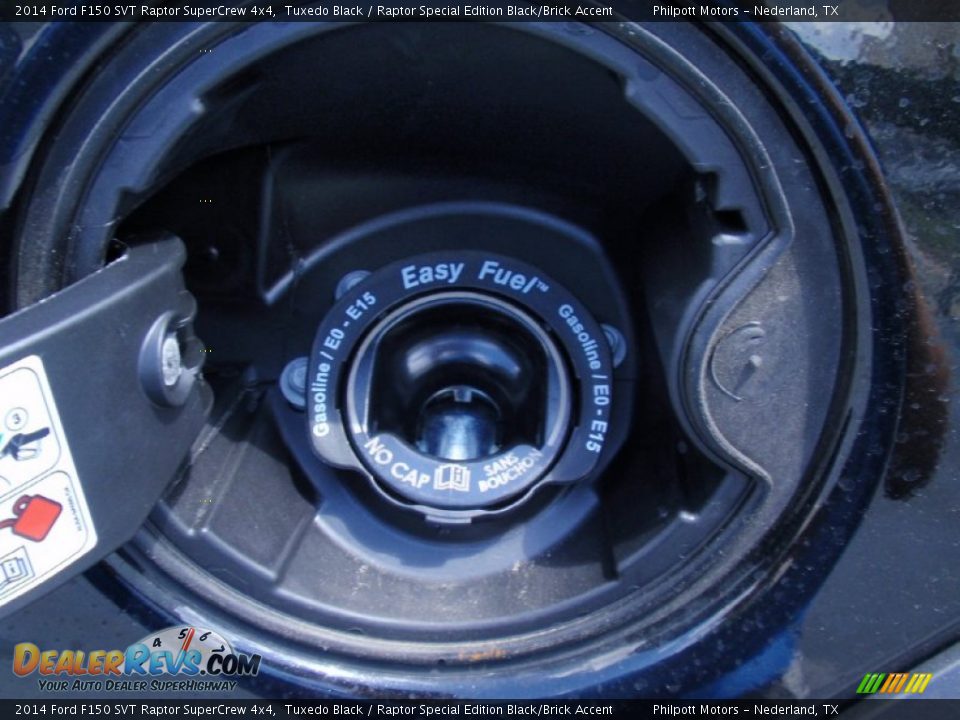 2014 Ford F150 SVT Raptor SuperCrew 4x4 Tuxedo Black / Raptor Special Edition Black/Brick Accent Photo #17