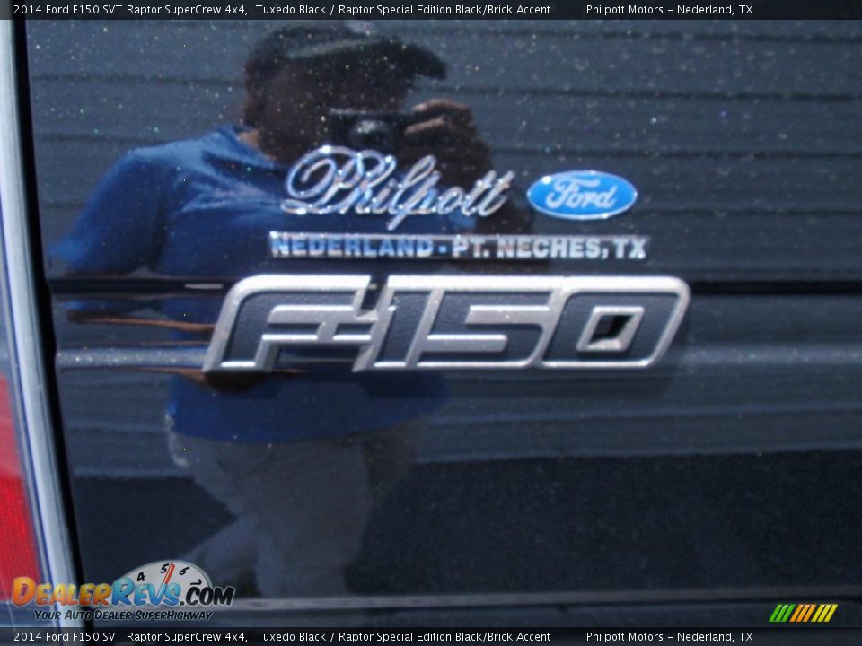 2014 Ford F150 SVT Raptor SuperCrew 4x4 Tuxedo Black / Raptor Special Edition Black/Brick Accent Photo #20