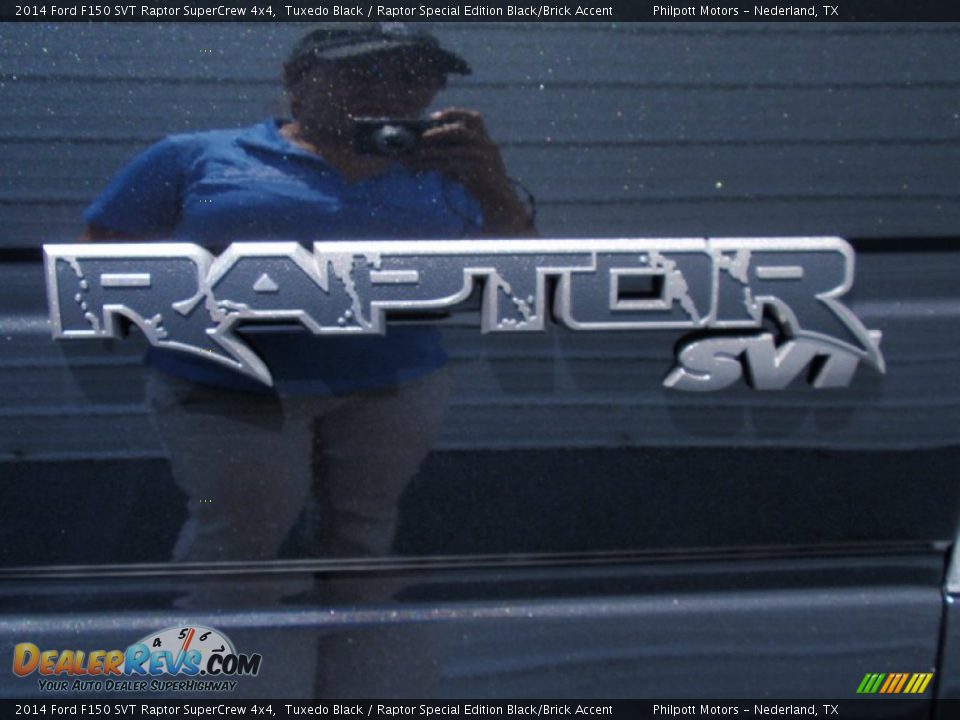 2014 Ford F150 SVT Raptor SuperCrew 4x4 Tuxedo Black / Raptor Special Edition Black/Brick Accent Photo #21