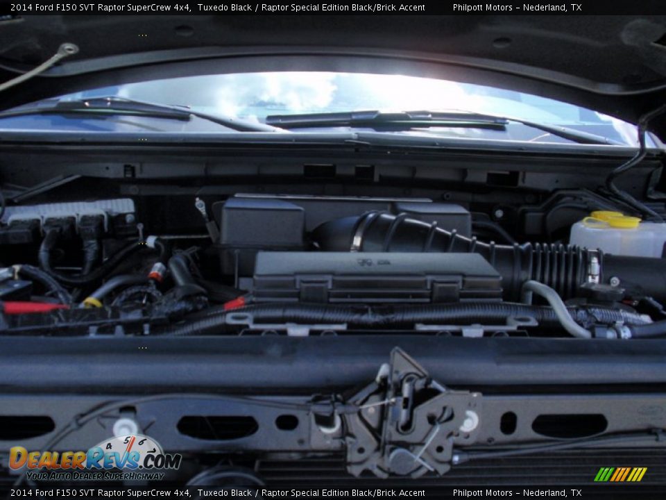 2014 Ford F150 SVT Raptor SuperCrew 4x4 Tuxedo Black / Raptor Special Edition Black/Brick Accent Photo #22