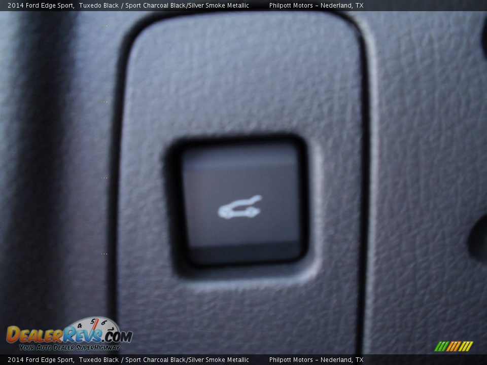 2014 Ford Edge Sport Tuxedo Black / Sport Charcoal Black/Silver Smoke Metallic Photo #26