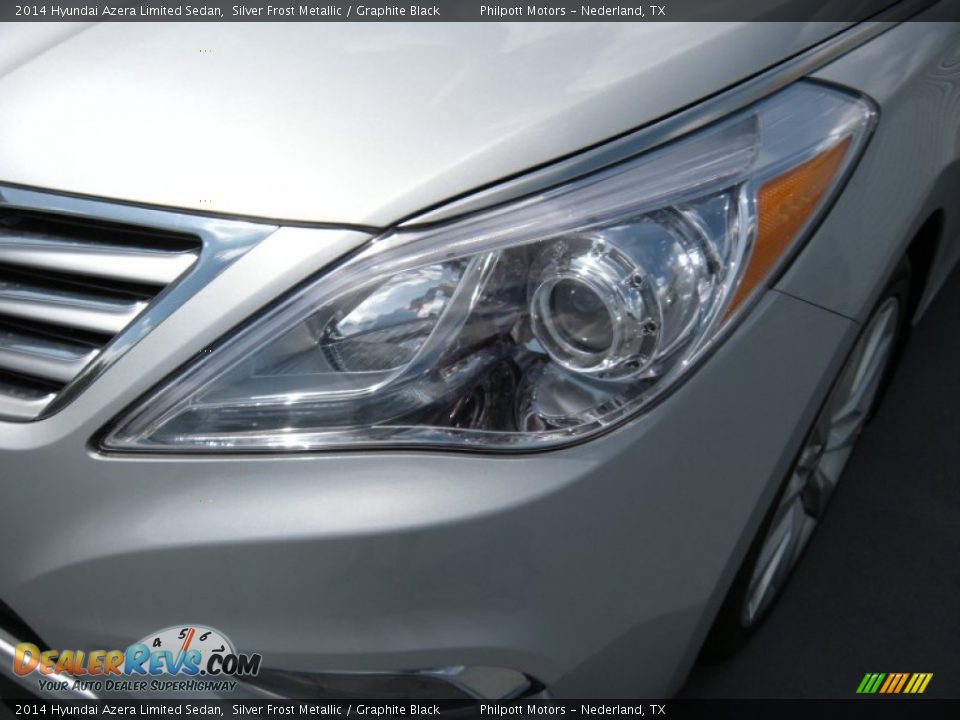 2014 Hyundai Azera Limited Sedan Silver Frost Metallic / Graphite Black Photo #8