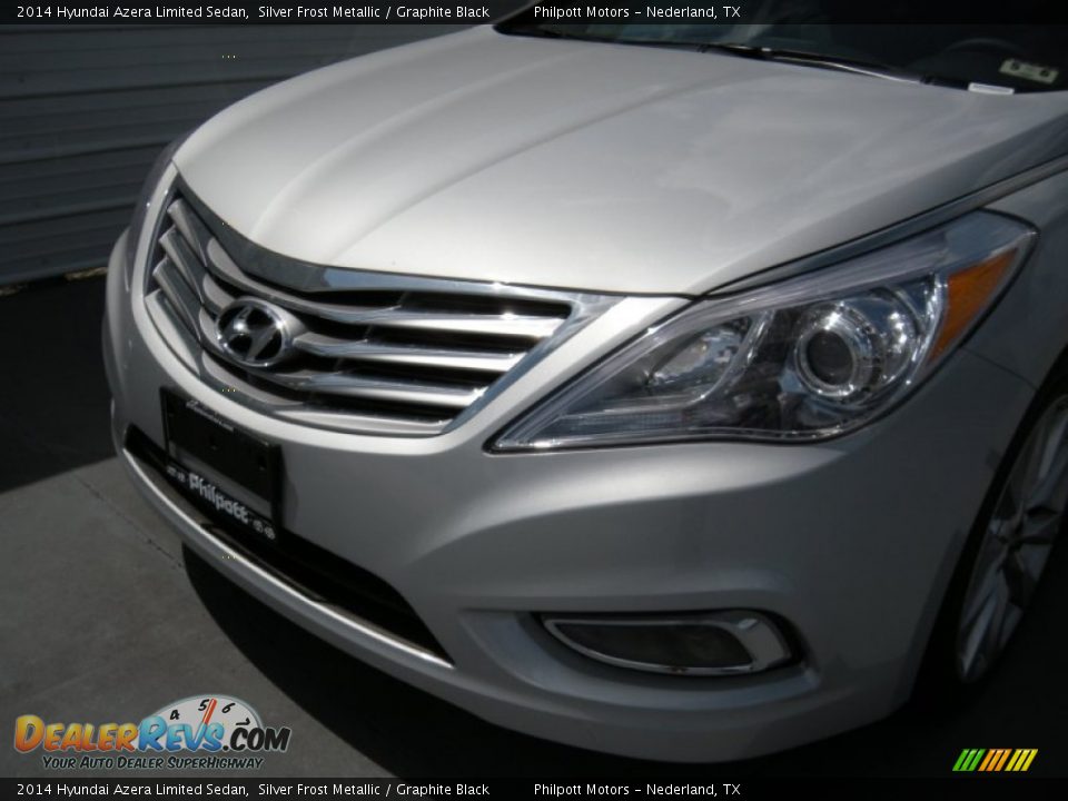 2014 Hyundai Azera Limited Sedan Silver Frost Metallic / Graphite Black Photo #9
