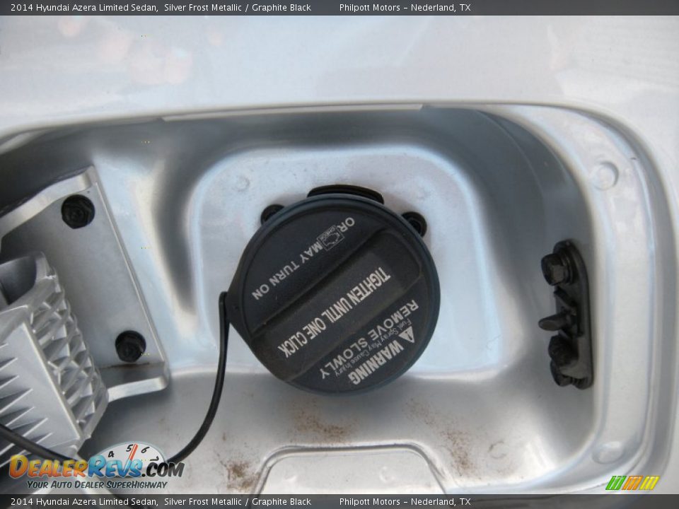 2014 Hyundai Azera Limited Sedan Silver Frost Metallic / Graphite Black Photo #12