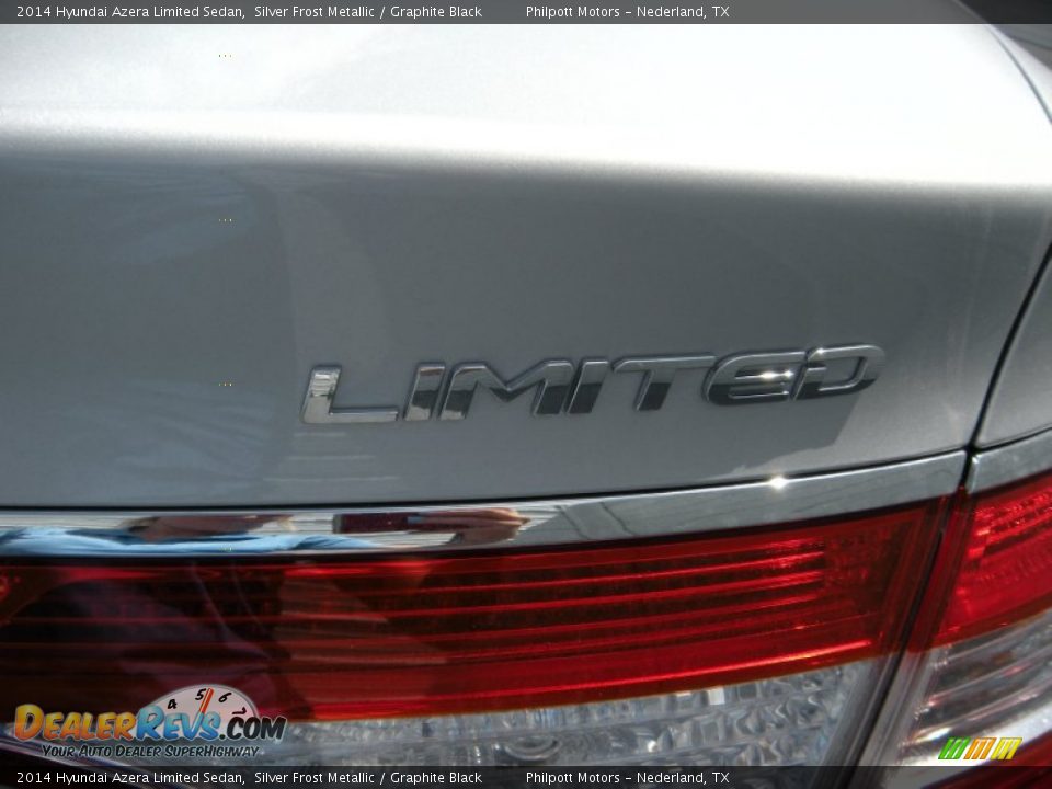 2014 Hyundai Azera Limited Sedan Silver Frost Metallic / Graphite Black Photo #14