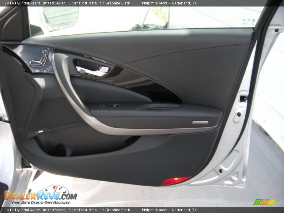 2014 Hyundai Azera Limited Sedan Silver Frost Metallic / Graphite Black Photo #16