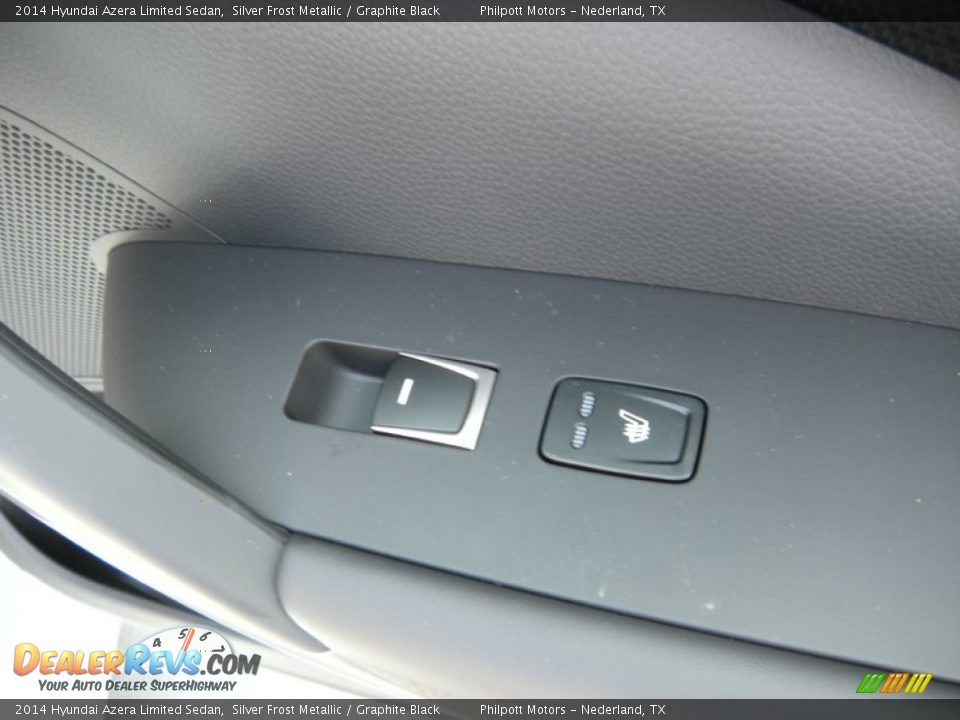 2014 Hyundai Azera Limited Sedan Silver Frost Metallic / Graphite Black Photo #20